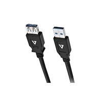 V7 - CABLES USB3.0A TO A EXT CABLE 2M BLACK