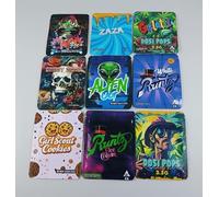 V7® Cali Packs Mylar Storage Bags, 100 Pack Clear Ziplock Smell Proof Pouches, 3.5g Capacity, 12x8cm Resealable Baggies for Gummies, Candies, Snacks, Cookies (500)