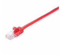 V7 Cat6 U/UTP (UTP) RJ-45 RJ-45 Network Cable - Red