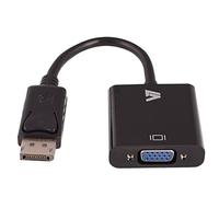 V7 CBLDPVGA-1E 10 cm DisplayPort VGA Adapter - Black