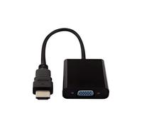 V7 Black Video Adapter HDMI Male to VGA Female