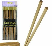 V7® Chopsticks Reusable Bamboo 10 Pair Chopsticks Sushi Chinese Korean Japanese Stir Fry Noodles Non-Slip Oriental Traditional Food Eating Cooking 100% BPA Free