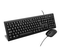 V7 Wired Keyboard and Mouse Combo â UK