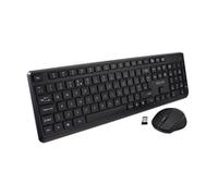 V7 CKW350UK Wireless Keyboard and Mouse Combo - UK Layout