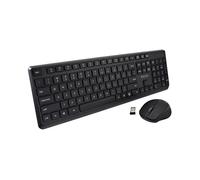 V7 Keyboard and Mouse CKW350US Black QWERTY US