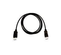 V7 Connection cable, Pro DisplayPort cable (m) to DisplayPort (m), DisplayPort cable 2 m - black