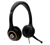 V7 Deluxe USB Stereo Headphones with Microphone - HU511-2EP