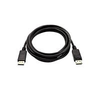 V7 DisplayPort to DisplayPort 3m Black DisplayPort DisplayPort Male Copper 3m