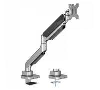 V7 DM1HDS monitor mount / stand 124.5 cm (49") Black Silver Desk