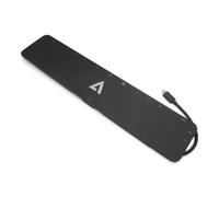 V7 DOCKUCPT01 laptop dock/port replicator Docking USB 3.2 Gen 1 (3.1 Gen 1) Type-C Black