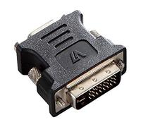 V7 DVI-I Dual Link to VGA Male to Female Adapter - Black