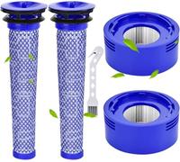 V7 Filter Replacement For Dyson V7 V8 Sv10 Animal Absolute Motorhead Extra Cordless Vacuum Cleaner, V7 V8 Replace Parts# Dy-96566101 & Post-Filter Dy-96747801