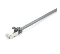 V7 Grey Cat6 Shielded (STP) Cable RJ45 Male to RJ45 Male 5m 16.4ft