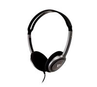 V7 HA310-2EP headphones/headset Wired Head-band Music Black, Silver