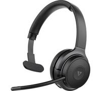 V7 HB605M headphones/headset Wireless Handheld Office/Call center USB Type-C Bluetooth Black Grey
