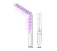 V7 UV Sterilizer 59S Portable UV Sterilizer 3min. Quick Sterilization 99.9% with 20 Beads LED Lamp Foldable and Rechargeable includes a carrying bag.