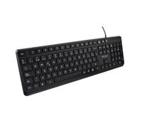 V7 KU350ES Black QWERTY Spanish keyboard