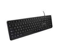 V7 KU350ES Black QWERTY Spanish keyboard