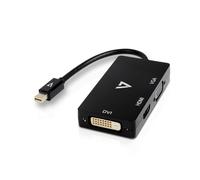 V7 Mini DisplayPort Adapter (m) to VGA. HDMI or DVI (f)