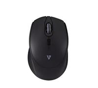 V7 MW350 Wireless Pro Silent Mouse Ambidextrous Optical RF Wireless 1600 DPI Black