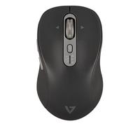 V7 MW600BT Dual Mode Bluetooth 2.4Ghz Fast, Side Scroll Mouse - USB-C Rechargeable - Wireless Connectivity - 2-Bluetooth Channels, 1-2.40 Ghz Channel - 7 Button(s) - Selectable 1000-1600-2400-3200 dpi