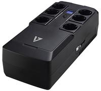 V7 UPS1DT750-1E UPS 750VA Desktop EU (450W, 6 outputs (3 battery, 3 surge protector)
