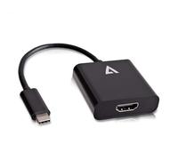 V7 V7UCHDMI-BLK-1E USB-C male to HDMI female Adapter Black