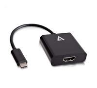 V7 V7UCHDMI-BLK-1E USB-C male to HDMI female Adapter Black