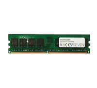 V7 V764002GBD. Component for: PC/server Internal memory: 2 GB Memory layout (modules x size): 1 x 2 GB Internal memory type: DDR2 Memory clock speed: 800 MHz Memory form factor: 240-pin DIMM Product c