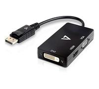 V7 DisplayPort Adapter (m) to VGA, HDMI or DVI (f)