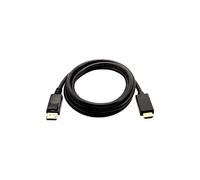 V7 V7DP2HD-02M-BLK-1E 2 m DisplayPort/HDMI A/V Cable for Audio/Video Device PC