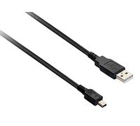 V7 V7E2USBAMIB-1.8M 1.8 m Male to Male USB 2.0 A to Mini-B Cable - Black