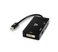 V7 Mini DisplayPort Adapter (m) to VGA, HDMI or DVI (f)