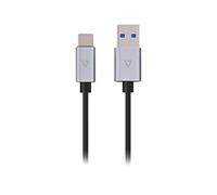 V7 V7U3.1C-1M-ALUGR-1EC V7 Classic USB Type C to Type A Cable 3ft (1m) - Grey