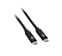 V7 V7UCC-2M-BLK-1E USB-C to USB-C Cable 2m Black