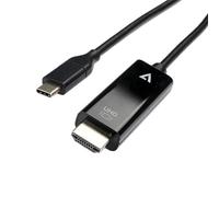 V7 USB-C to HDMI Cable 2M Black CA65851- you get 8