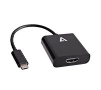 V7 V7UCHDMI-BLK-1E USB-C male to HDMI female Adapter Black