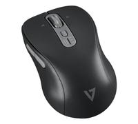 V7 MW600BT Dual Mode Bluetooth 2.4Ghz Fast Side Scroll Mouse - USB-C Rechargeable - Wireless Connectivity - 2-Bluetooth Channels 1-2.40 Ghz Channel - 7 Button(s) - Selectable 1000-1600-2400-3200 dpi -
