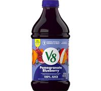 V8 Blends 100% Juice Pomegranate Blueberry Juice, 46 fl oz Bottle