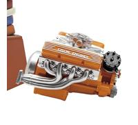 V8 Engine Model - Detailed Engine Display, Educational Mechanical Toy, Collectible Car Part | STEM Learning for Teens, Boys, Girls, Men, Sons, Daughters, Family, Friends, Classroom, Hobby