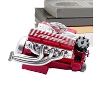 V8 Engine Model Kit - 1:4 Scale Display Assembly Kit, Automotive Engineering Model, DIY Mechanical Learning Toy | For Teens Adults Men Boys Girls Learning Education Class Gift Project