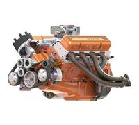 V8 Engine Model Kit, Working Metal Engine Building Set for Adults, Educational Gasoline Engine for Hobby Display and Classroom Use