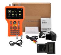 V8 Finder Pro2 Sat Signal Finder Meter DVB-S2/T2/C Combo HD Digital Satfinder with HEVC MPEG-4, Satellite TV Receiver Long Standby