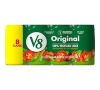 V8 Original 100% Vegetable Juice, 5.5 Ounce Can, 8 Count