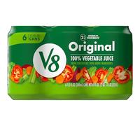 V8 original 100% vegetable juice pack 340 ml