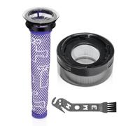 V8 Pre Filter & Post Filter for Dyson Cyclone Cordless Vacuum Cleaner | V7 V8 SV25 SV37 replacement pre-filter for part no. 975286-01, replacement pre-filter for part no. 975288-01