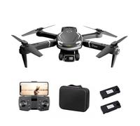 V88 Drone with HD Camera Brushless Motors 2 Built-in Cameras Foldable 2 Batteries Long Range APP Control Stable Fast Altitude Hold
