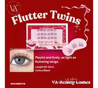 VA+ Beauty Instant Lashes - Self Adhesive Lash Clusters Eyelashes,Press-on Lashes 10-12mm Individual Lash Extension,No Glue Needed Natural Self Adhesive DIY Eyelash Extension Kit y2k bestie eyelashes