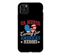 VA Nurse Caring For America's Heroes Funny Veterans Day US Case for iPhone 11 Pro Max