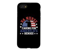 VA Nurse Caring For America's Heroes Funny Veterans Day US Case for iPhone SE (2020) / 7/8